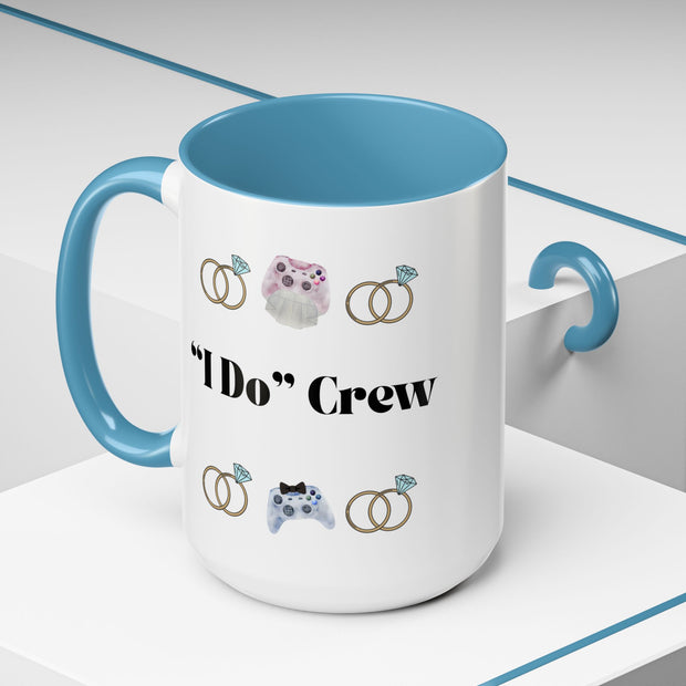''I Do' Crew' Accent Coffee Mug