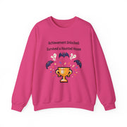 'Achievement Unlocked: Survived A Haunted House' Unisex Crewneck Sweatshirt