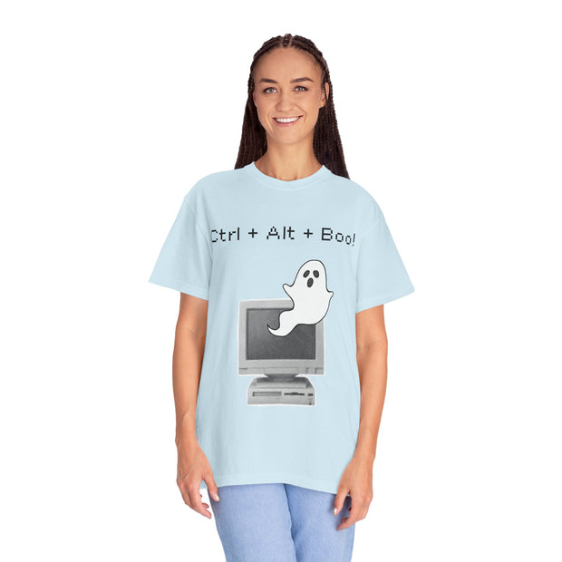 'Ctrl + Alt + Boo!' Unisex T-shirt