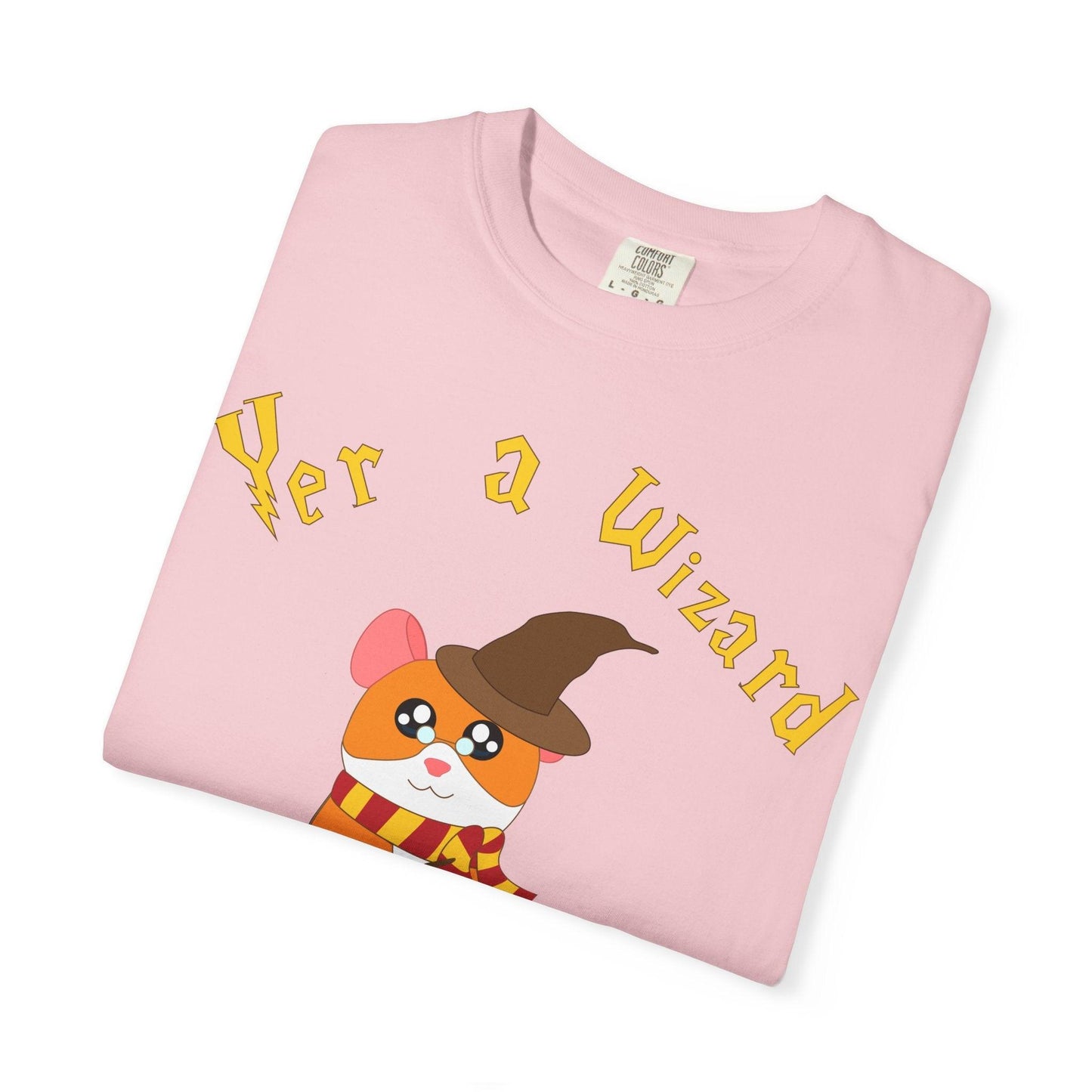 Hammy Wizard Hamster T-Shirt | Cute Spellcaster Illustration
