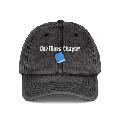 'One More Chapter' Vintage Embroidered Cap