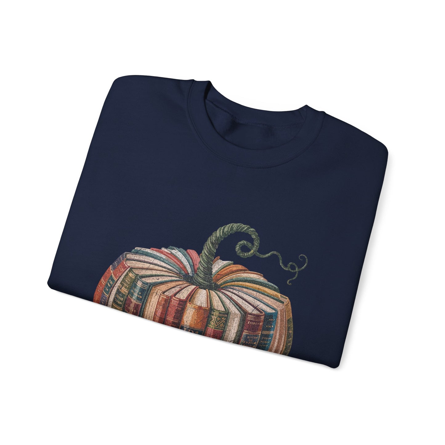 Patchwork Pumpkin Crewneck Sweatshirt | Fall Plaid Pumpkin Shirt