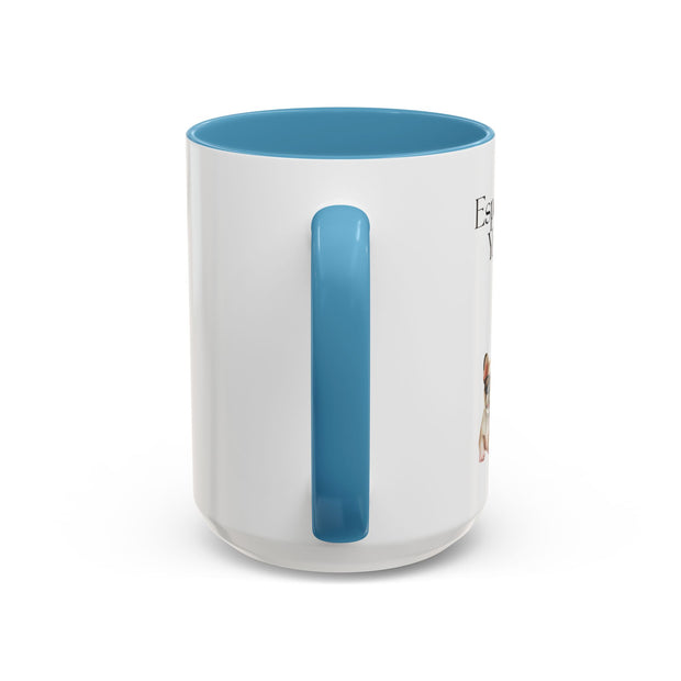 'Espawresso Yourself' French Bulldog Accent Coffee Mug