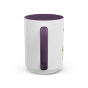 'Leo' Zodiac Accent Coffee Mug