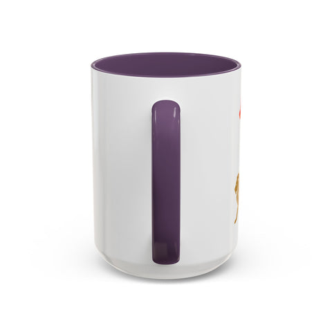 'Leo' Zodiac Accent Coffee Mug