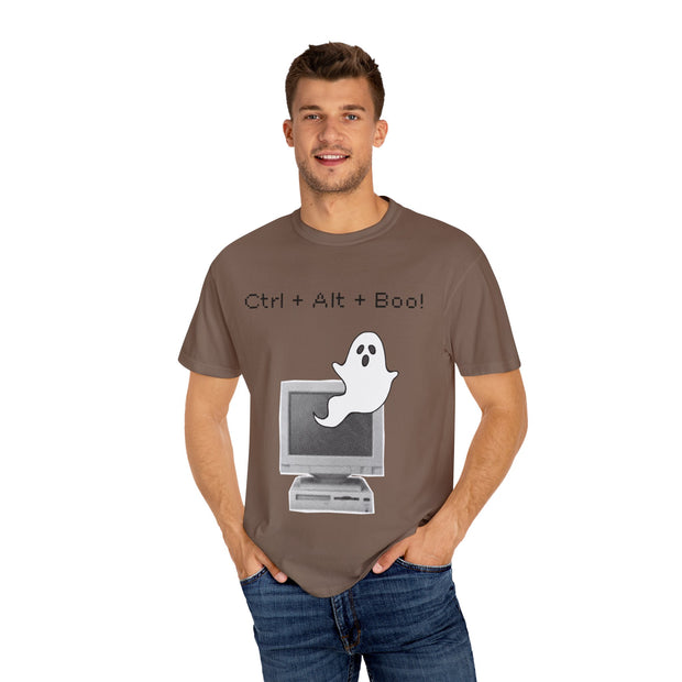 'Ctrl + Alt + Boo!' Unisex T-shirt