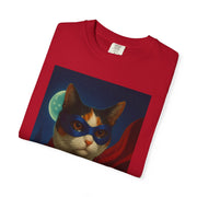 Superhero Tri-Colored Cat Unisex T-shirt