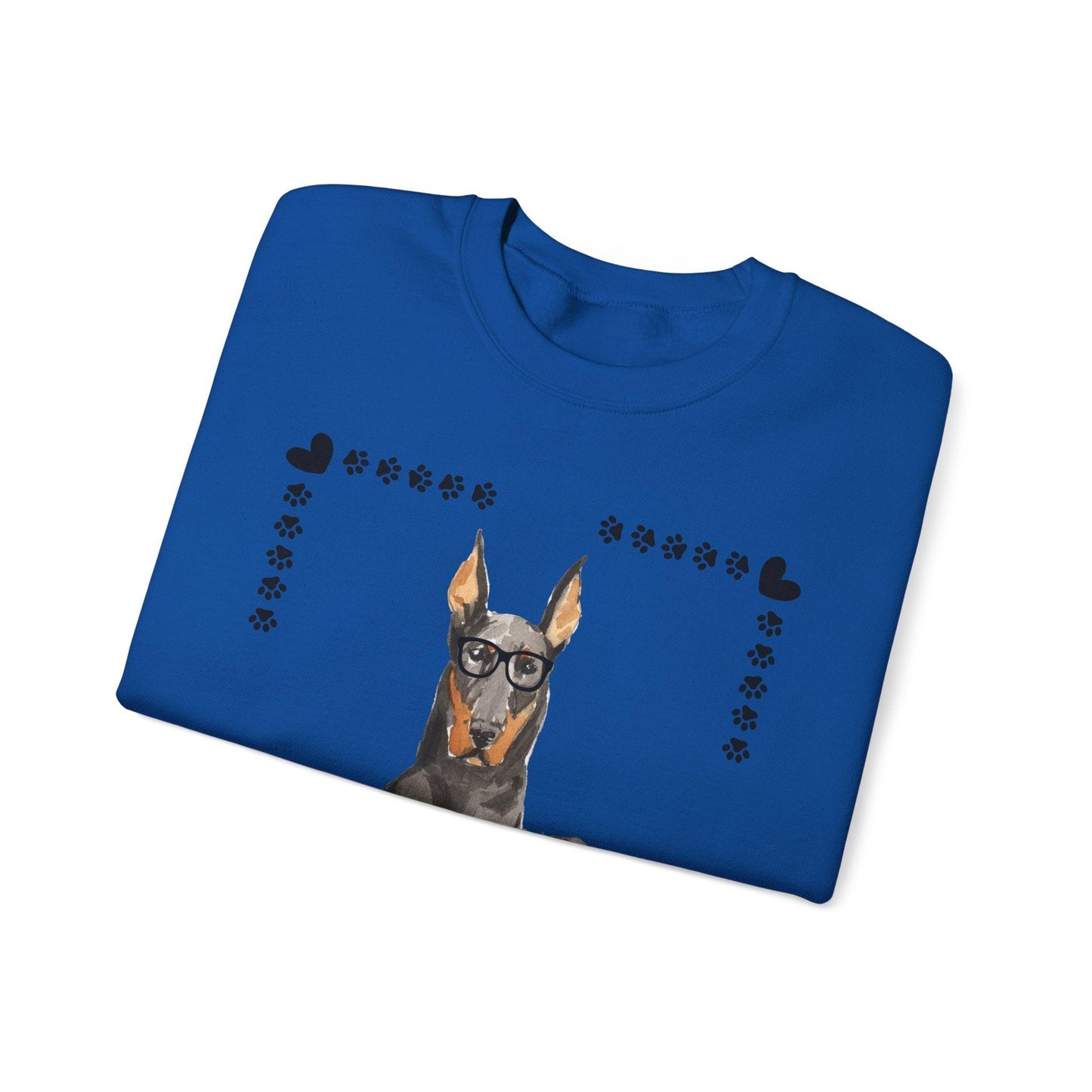 Geeky Good Doberman Unisex Crewneck Sweatshirt