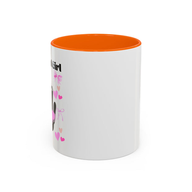 'Meowgical Girl' Accent Coffee Mug
