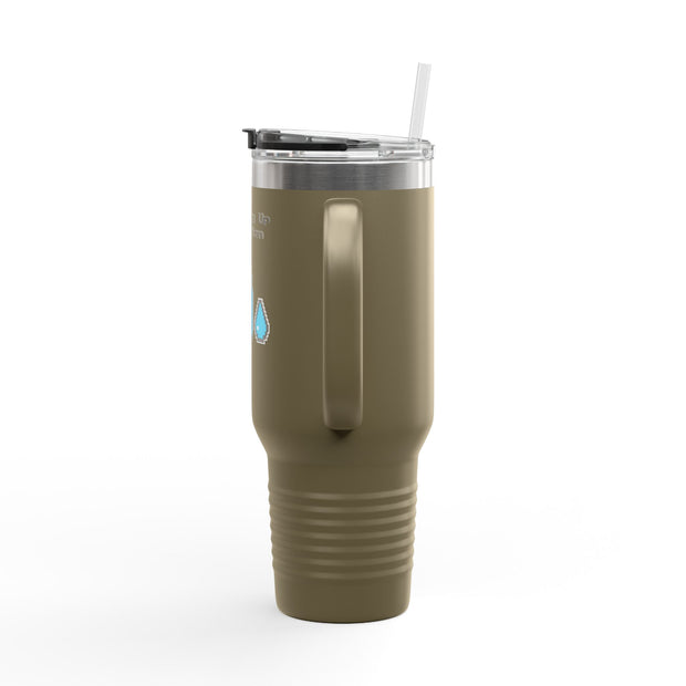'Leveling Up Hydration' Insulated Travel Mug, 40oz