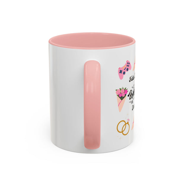 'Side Quest: Bridesmaid Duties' Accent Coffee Mug