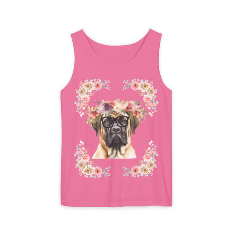 Geeky Goddess English Mastiff Unisex Tank Top