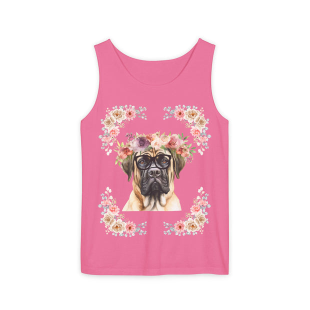 Geeky Goddess English Mastiff Unisex Tank Top