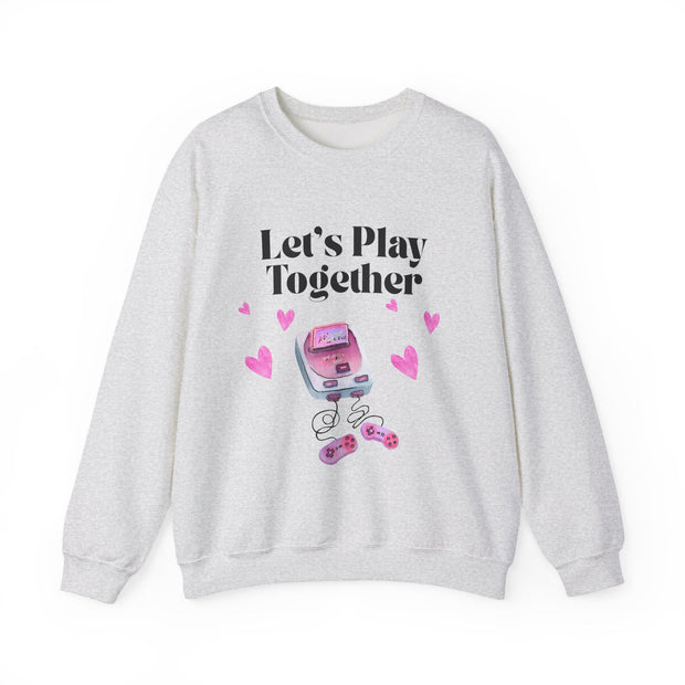 'Let's Play Together' Unisex Crewneck Sweatshirt