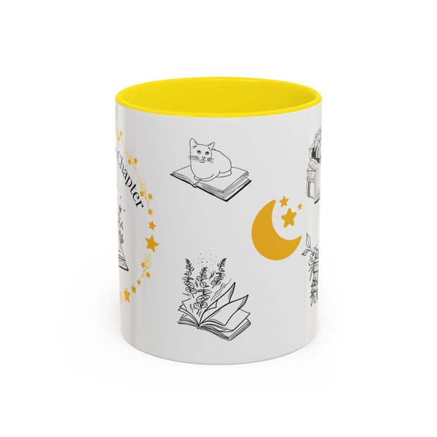 'Just One More Chapter' Accent Coffee Mug