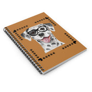 Geeky Good Dalmatian Spiral Notebook