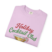 Holiday Cocktail Club T-Shirt | Let's Get Jolly Christmas Tee