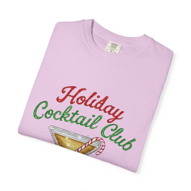Holiday Cocktail Club T-Shirt | Let's Get Jolly Christmas Tee