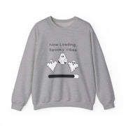 'Now Loading..Spooky Vibes' Unisex Crewneck Sweatshirt