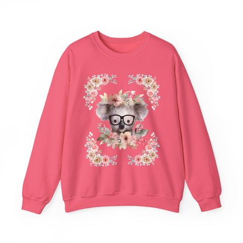 Geeky Goddess Koala Unisex Crewneck Sweatshirt