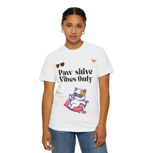 'Paw-sitive Vibes Only' Unisex T-Shirt