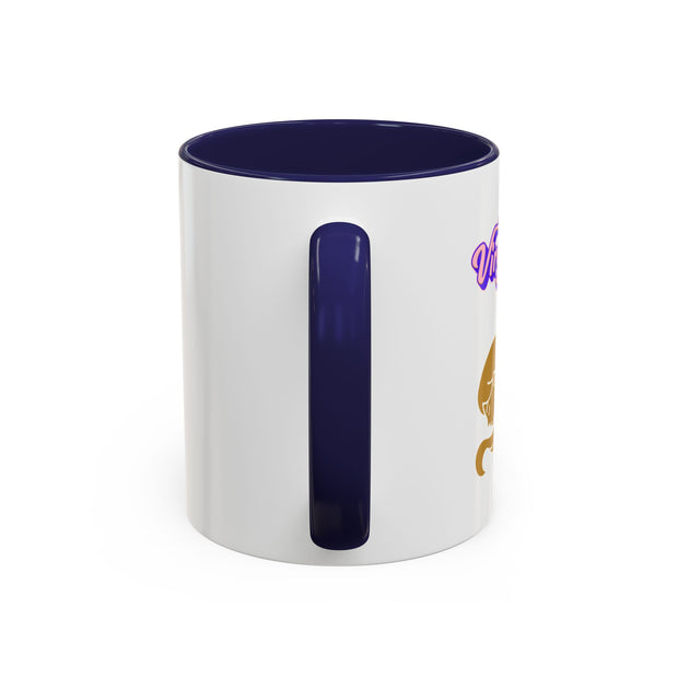'Virgo' Zodiac Accent Coffee Mug