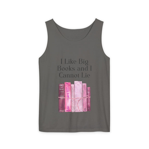 'I Like Big Books and I Cannot Lie" Unisex Tank Top