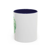 Green Planet Wrapped In A Bow Accent Coffee Mug