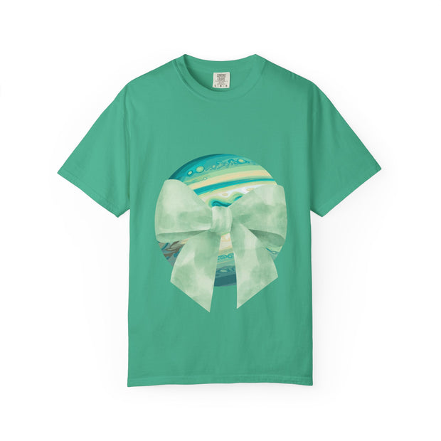 Green Planet Wrapped In A Bow Unisex T-Shirt