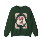 Geeky Goddess French Poodle Unisex Crewneck Sweatshirt