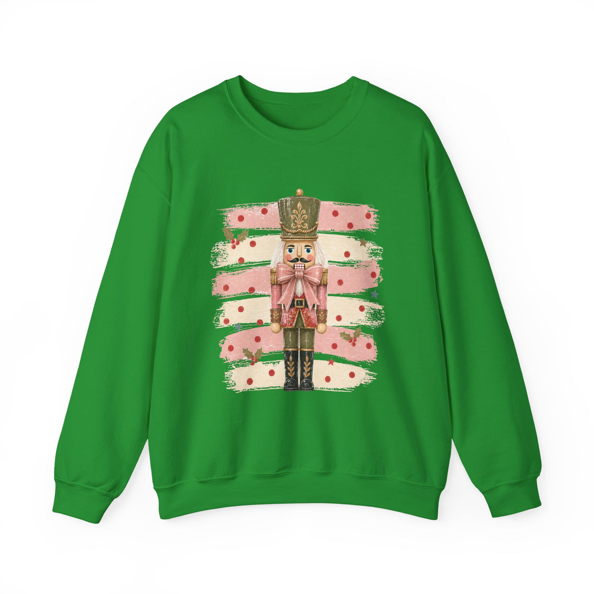 Coquette Nutcracker Sweatshirt, Pink Bow Christmas Crewneck, Nutcracker Christmas Shirt, Girly Holiday Sweatshirt, Vintage Christmas Gift