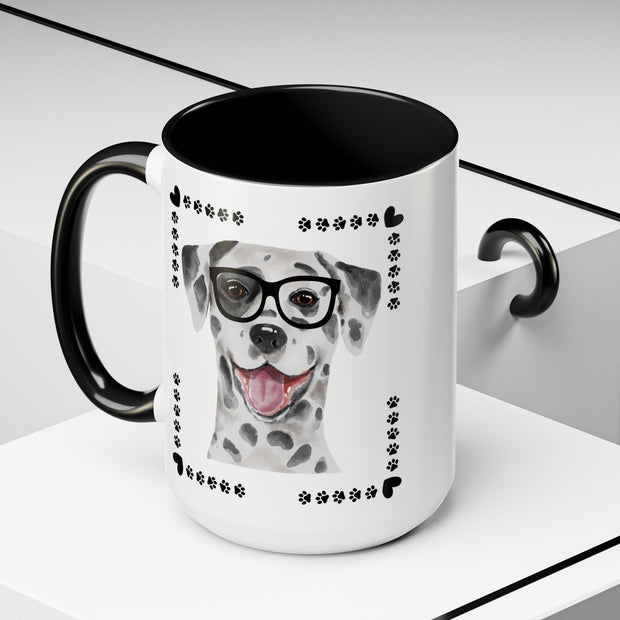 Geeky Good Dalmatian Accent Coffee Mug
