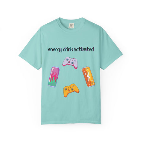 'Energy Drink Activated' Gamer Unisex T-Shirt