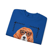 Geeky Good Beagle Unisex Crewneck Sweatshirt