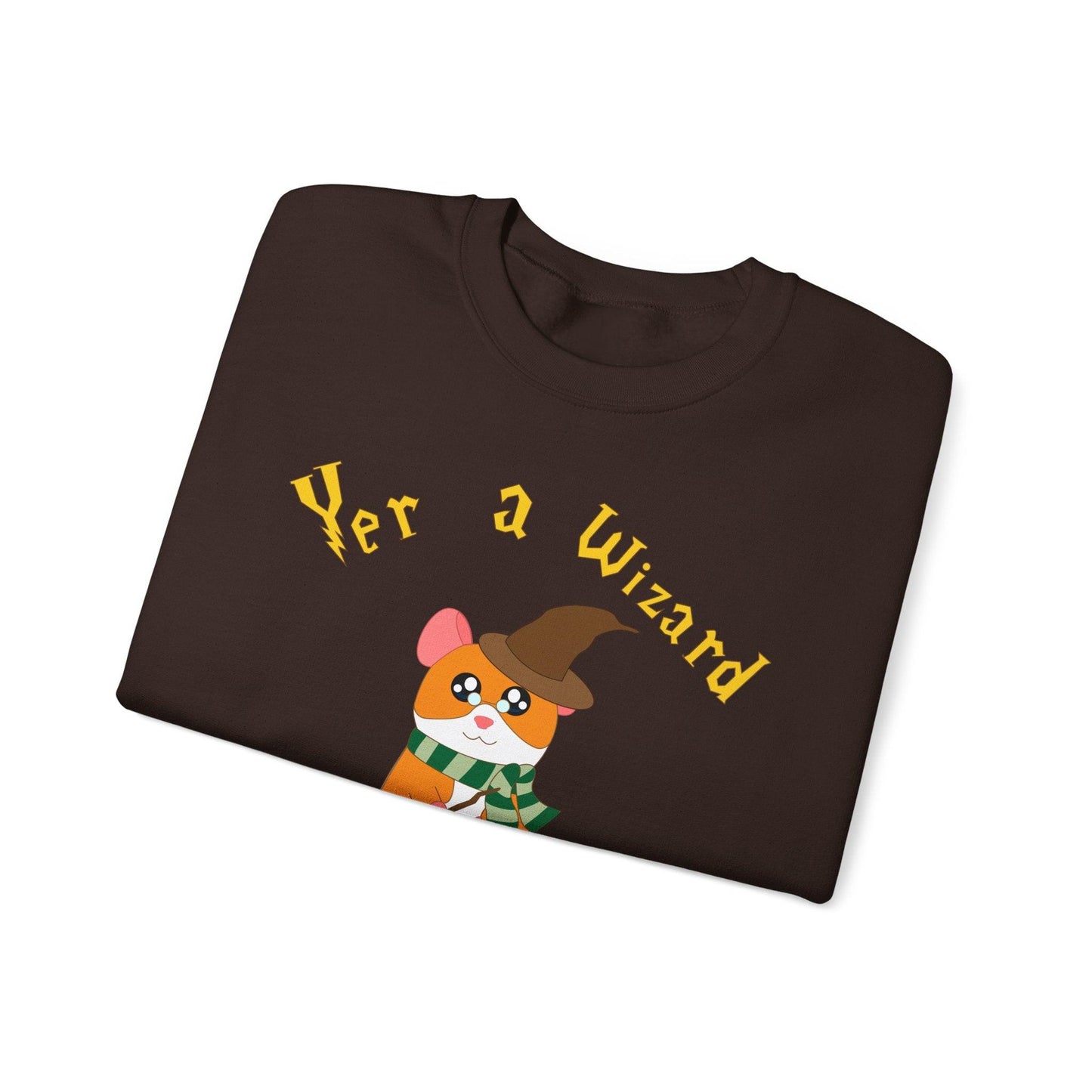 Hammy Wizard Hamster sweatshirt | Cute Wizard Hamster Crewneck