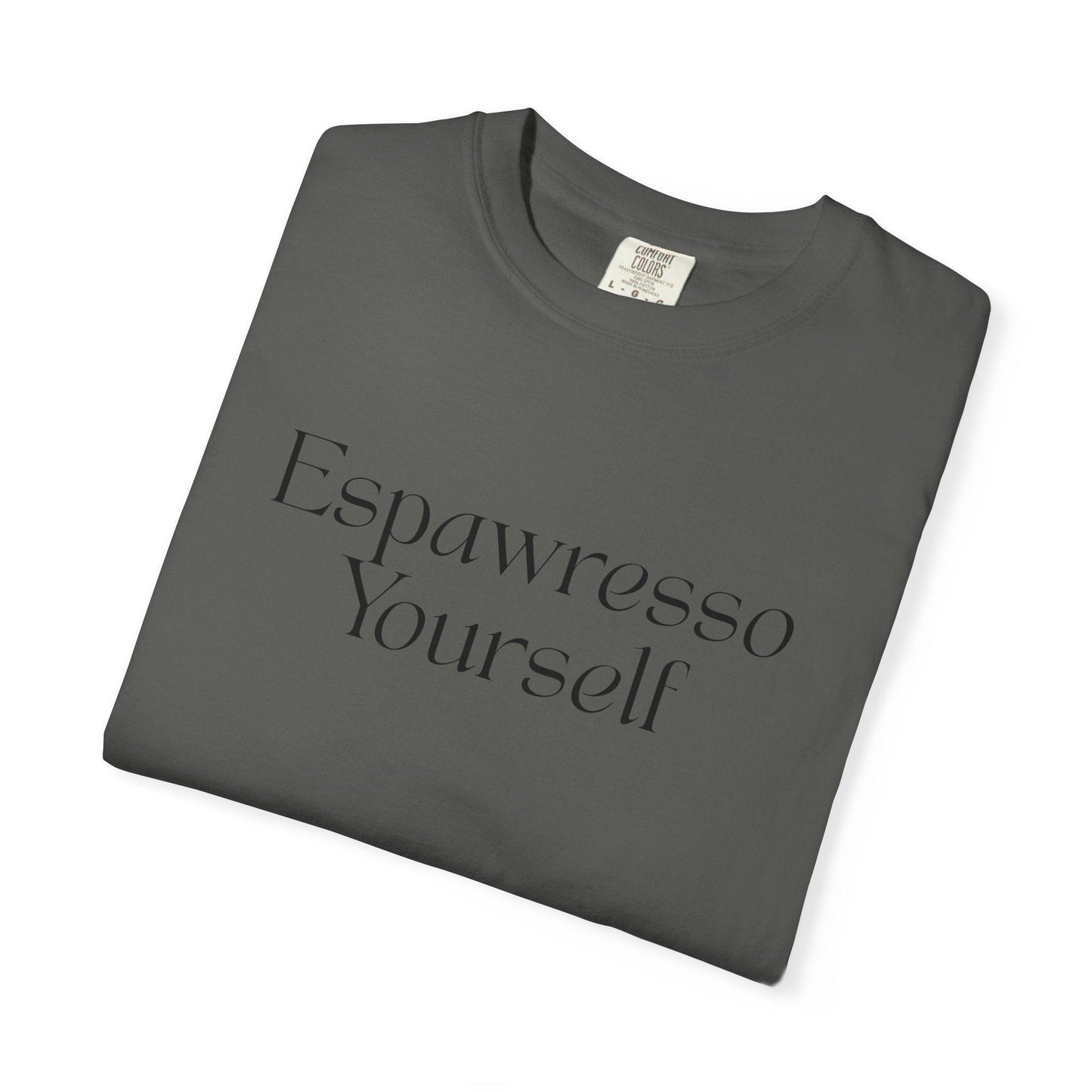 'Espawresso Yourself' Pug Unisex T-Shirt