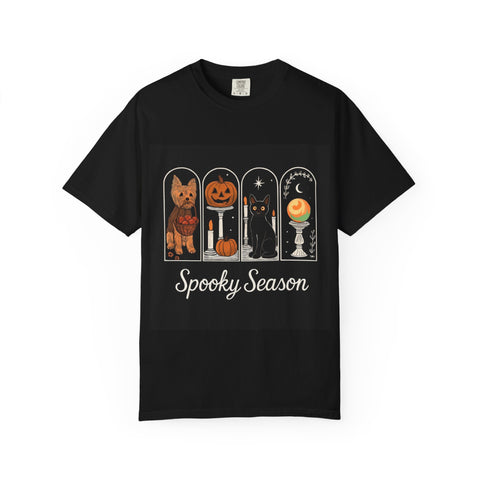 Spooky Season Yorkie Unisex T-Shirt