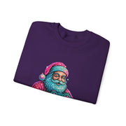 Santa with Game Controller Crewneck, Stay Merry Game On Holiday Sweatshirt