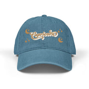 'Capricorn' Denim Embroidered Cap