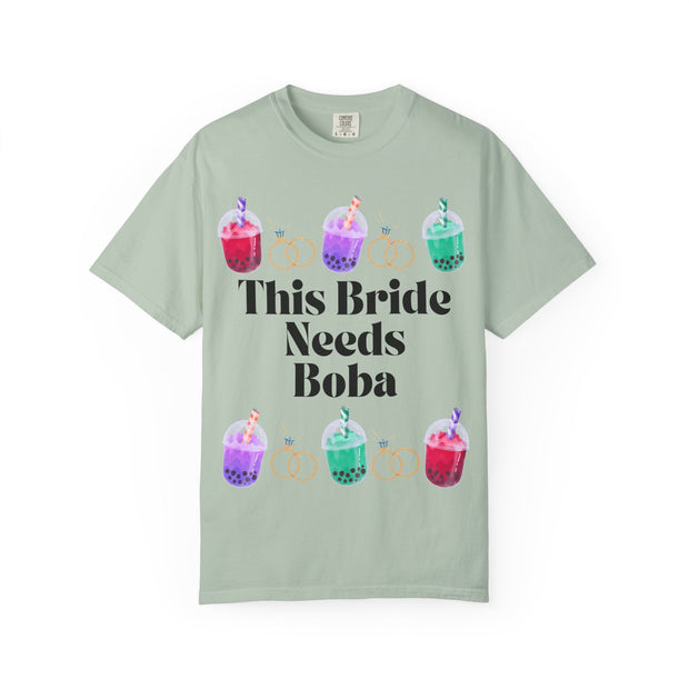 'The Bride Needs Boba' Unisex T-Shirt