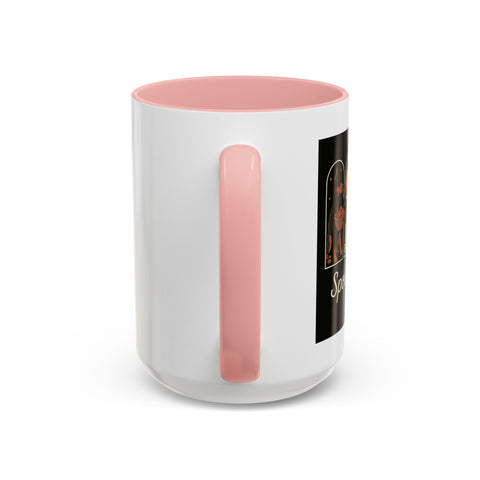 Spooky Season Doberman Accent Coffee Mug