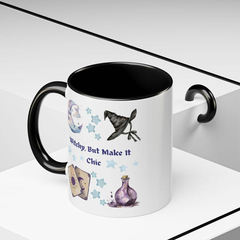 'Witchy, But Make It Cute' Accent Coffee Mug