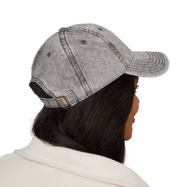 'One More Chapter' Vintage Embroidered Cap