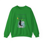 'My Patronus Is A Black Cat' Unisex Crewneck Sweatshirt