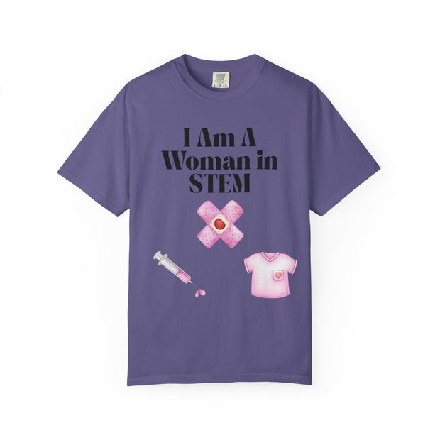 'I Am A Woman in STEM' Nurse Unisex T-Shirt