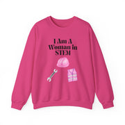 'I Am A Woman In STEM' Engineer Unisex Crewneck Sweatshirt