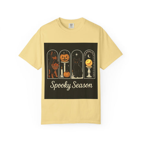 Spooky Season Unisex Garment-Dyed T-shirt