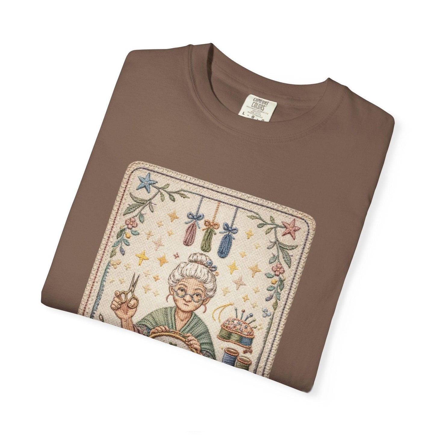 Grandma Hobbies Shirt, Vintage Cross Stitch Tee, Sewing Gift for Her, Embroidery Lover Shirt, Cottagecore Aesthetic