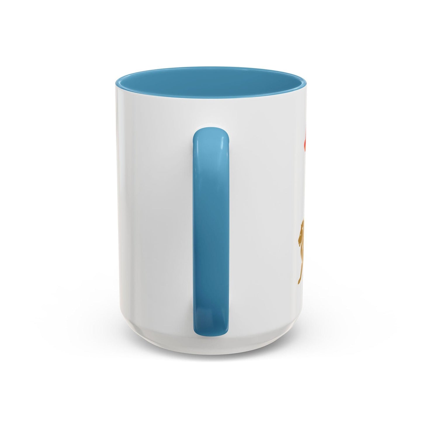 'Leo' Zodiac Accent Coffee Mug