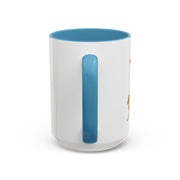 'Leo' Zodiac Accent Coffee Mug